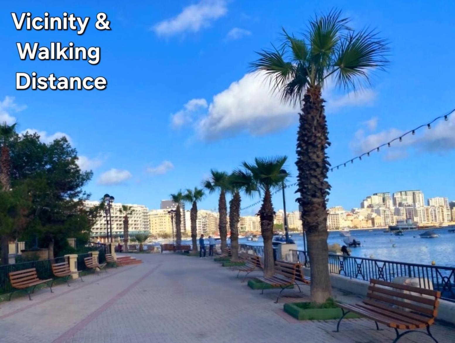 Modern Sliema Apartment Near Sea Eksteriør billede