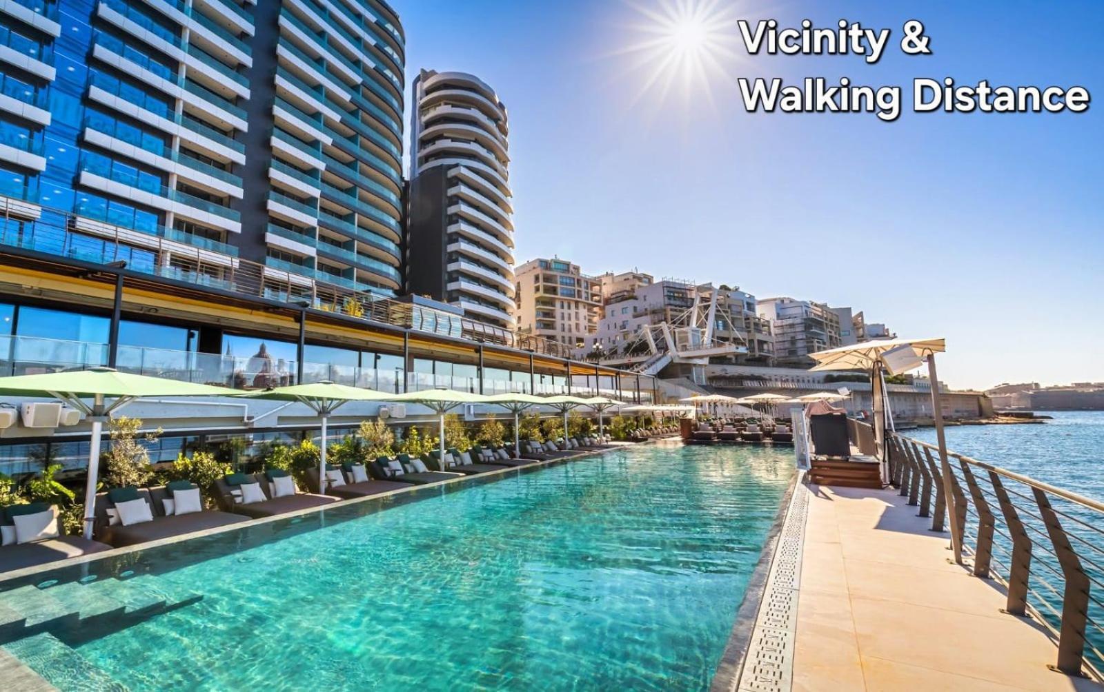 Modern Sliema Apartment Near Sea Eksteriør billede