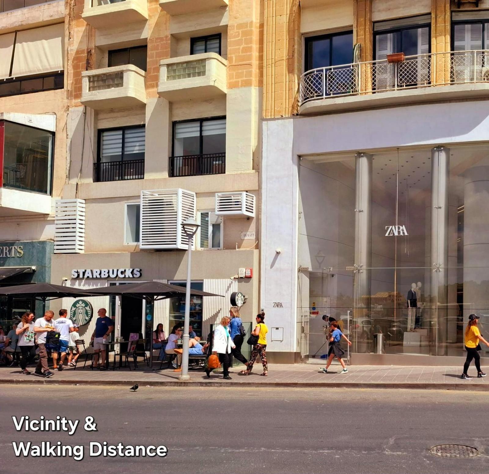 Modern Sliema Apartment Near Sea Eksteriør billede